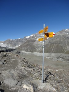LLegando a Hörnlihutte