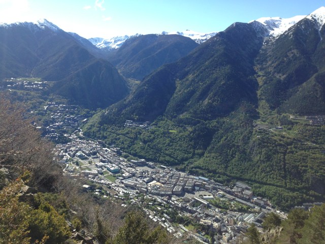 Vistas desde la tartera