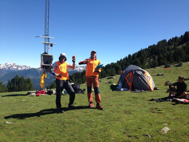 Andorra Ultra TRail Mitic Voluntarios en la Caulla
