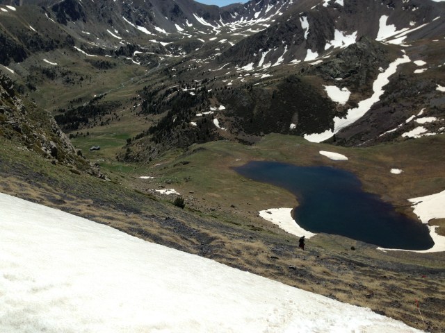Andorra Ultra Trail Mitic 2013 Coll del Bou Mort Claror abajo