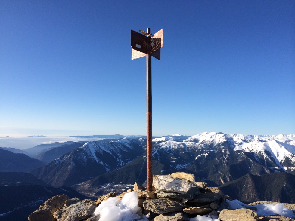 Casamanya : Vista desde la cima