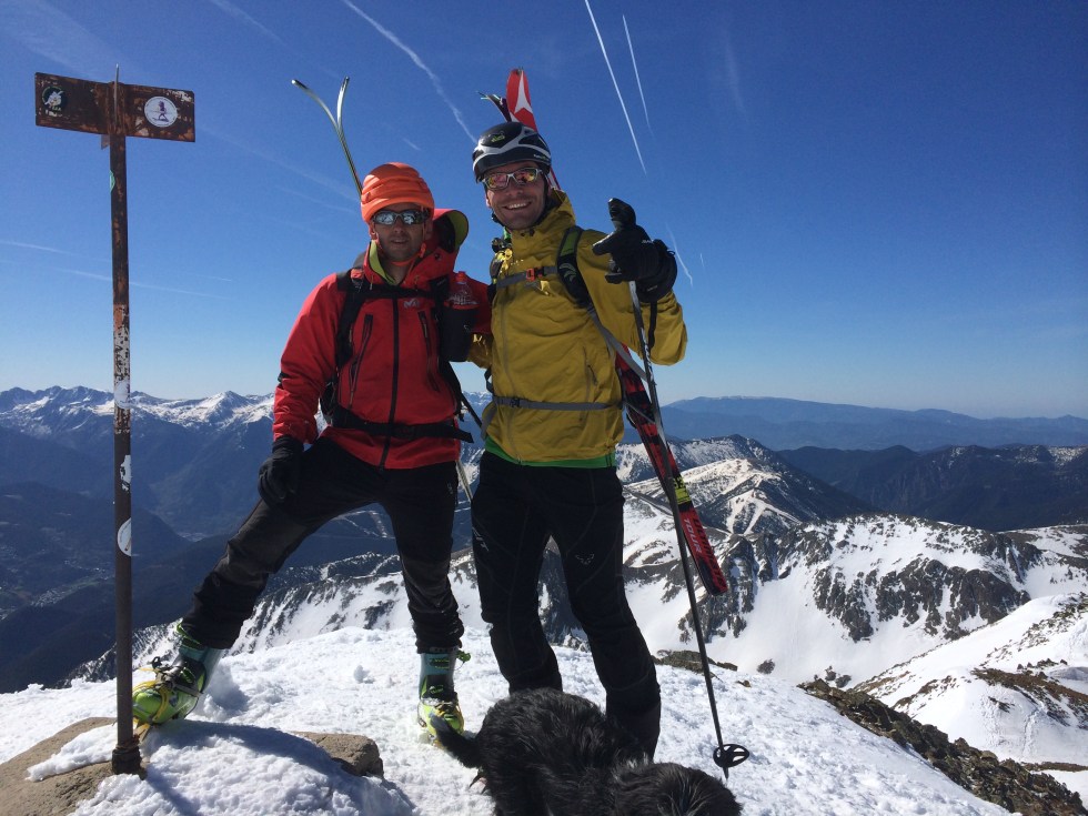 Pic del Comapedrosa por la Canal