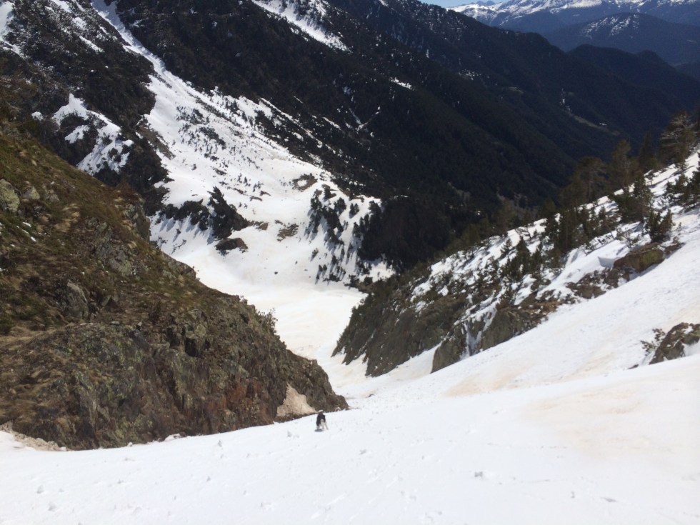 Pic del Comapedrosa por la Canal