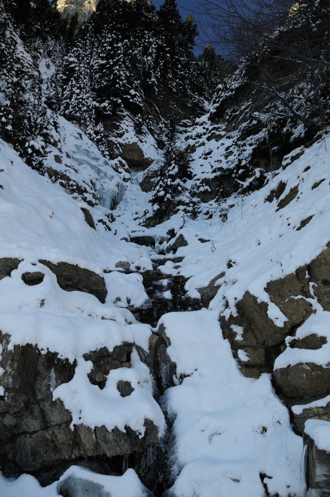 Inicio de los resaltes de Somnis de Hivern
