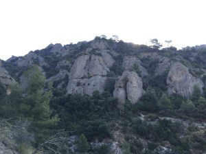 El Faraó de Abaix escalada deportiva el Bruc